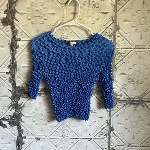 Vintage 90s  super stretchy textured top